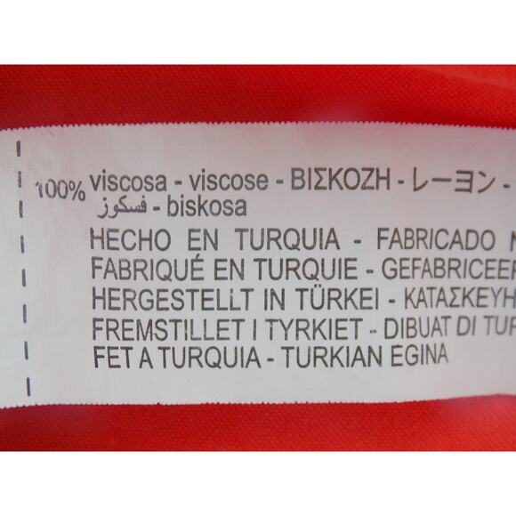 ZARA orange mini dress fit and flare skater size Medium - Picture 8 of 8